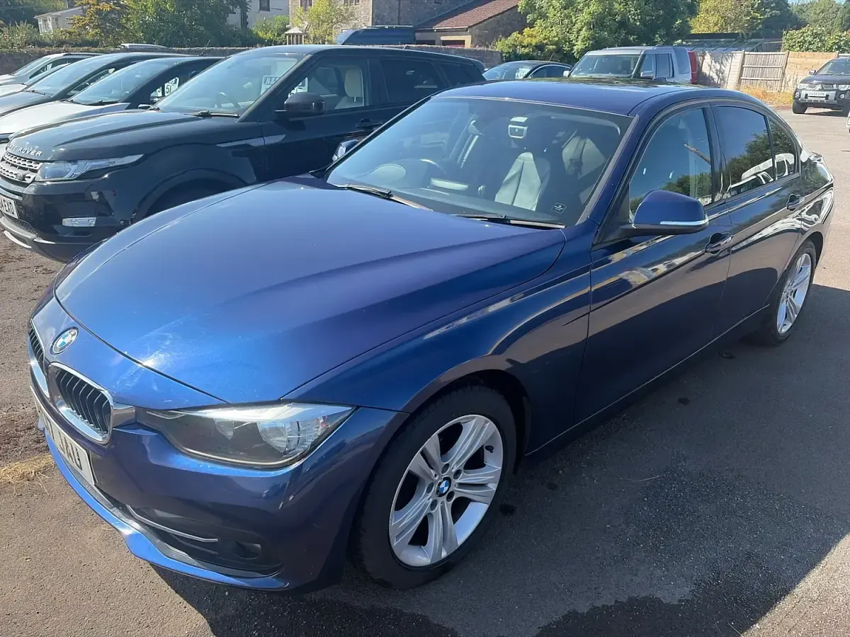 Used BMW 320 Efficient Dynamics 2017 Blue Sedan
