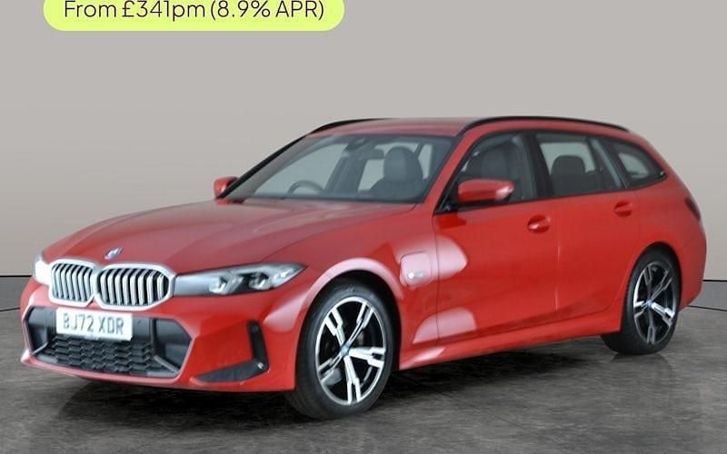 Used BMW 330e M Sport 292 HP (214 kW) 2023 Red Estate