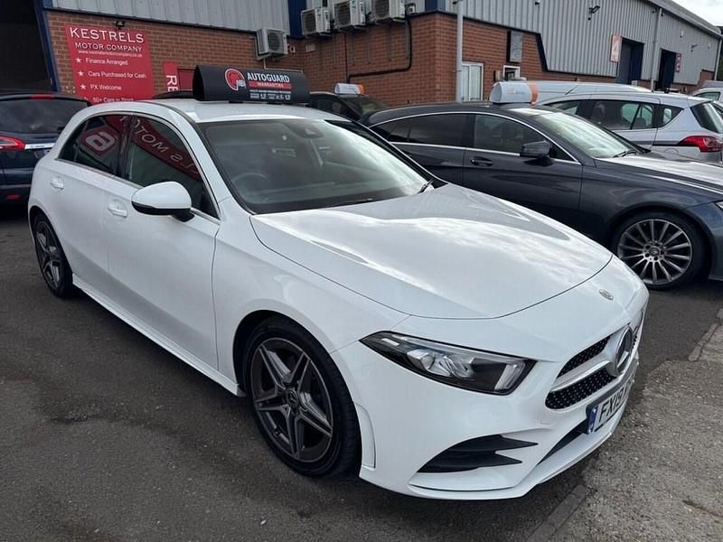 White Used 2019 Mercedes A180 AMG line Hatchback | £14,495 (Good price) - Image 1/4