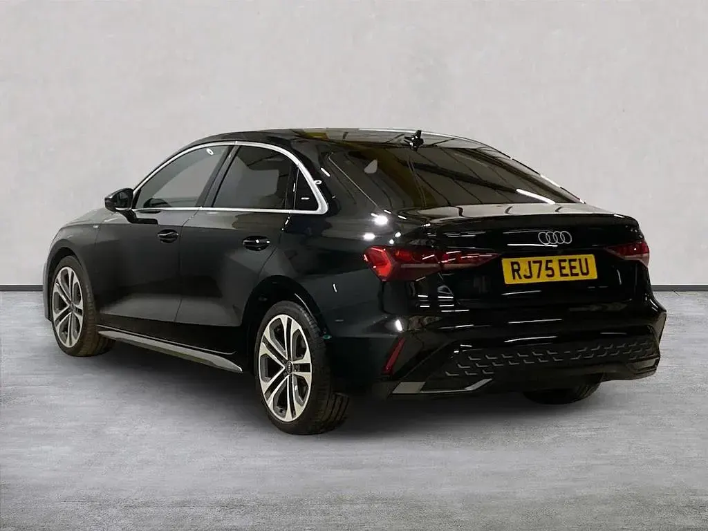 Used Audi A3 S-Line 150 HP (110 kW) 2025 Black Sedan