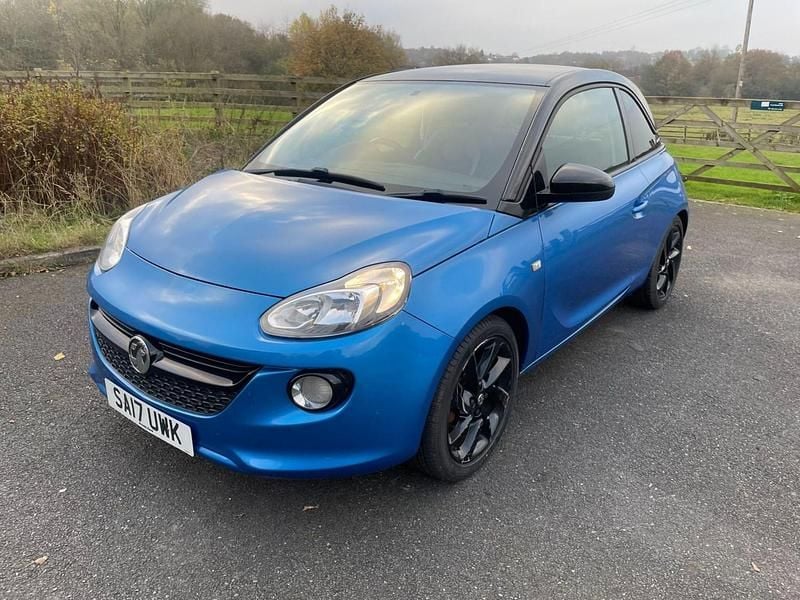 Used Vauxhall Adam S 2017 Blue Hatchback