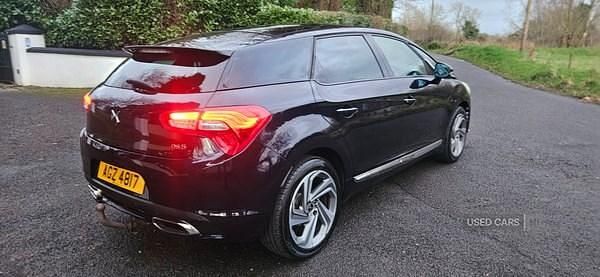 Used DS Automobiles DS5 Elegance 150 HP (110 kW) 2016 Blue Hatchback