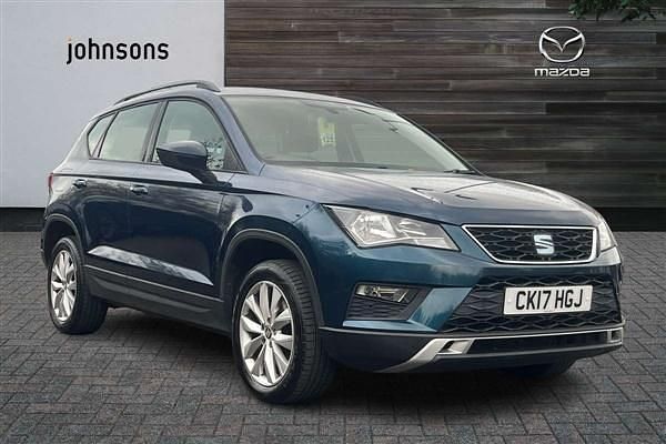Blue Used 2017 Seat Ateca Ecomotive SUV | £8,990 (Good price) - Image 1/4