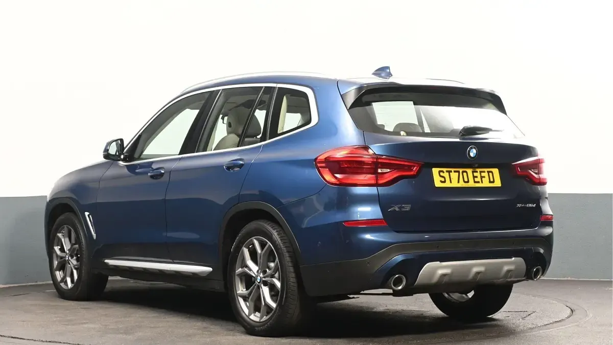 Used BMW X3 xLine 190 HP (139 kW) 2020 Blue SUV