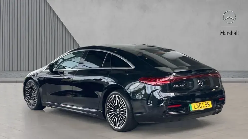 Used Mercedes EQS450+ AMG Line Premium Plus 244 kW (333 HP) 2023 Black Sedan