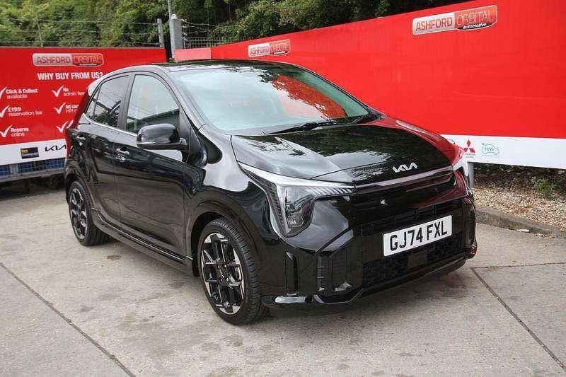 Black New 2024 Kia Picanto GT-Line S Hatchback | £18,495 (Fair price) - Image 1/3
