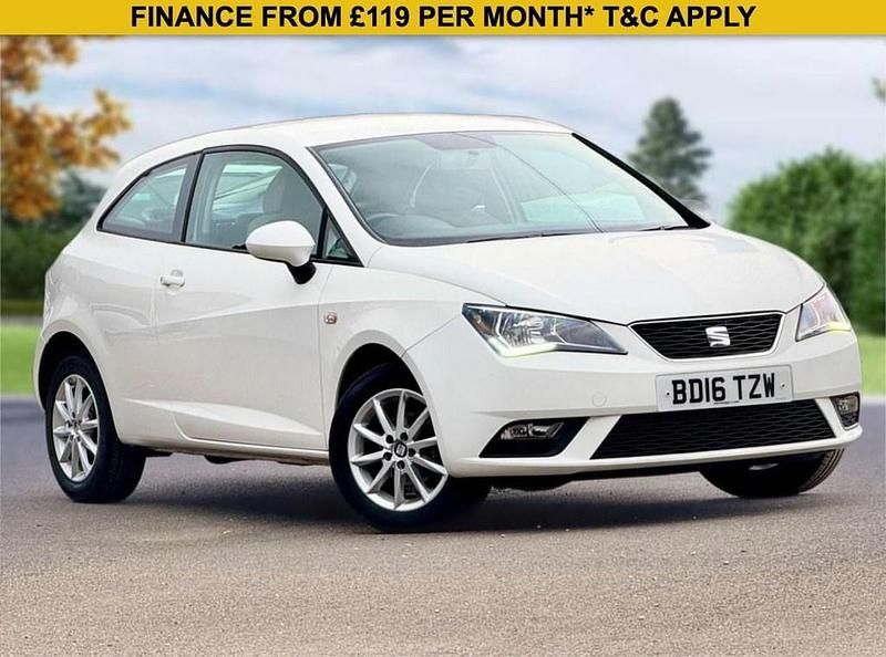 White Used 2016 Seat Ibiza Sport Coupe | £6,000 (Fair price) - Image 1/3