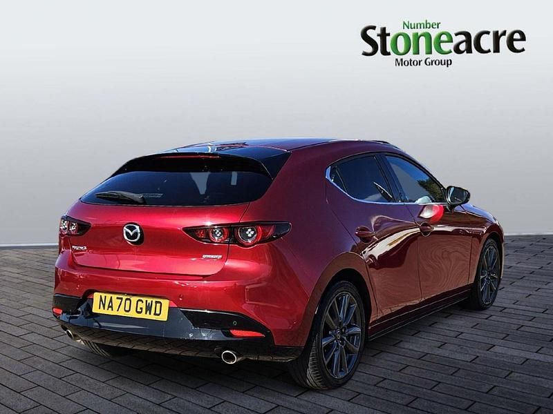 Used Mazda 3 Inclusive 2020 Red Hatchback