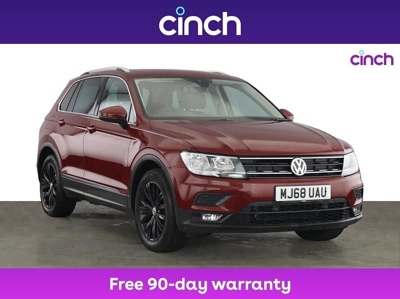 Red Used 2018 VW Tiguan SE SUV | £16,149 (Super price) - Image 1/3
