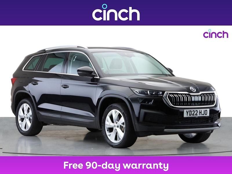 Black Used 2022 Skoda Kodiaq SE L SUV | £25,899 (Fair price) - Image 1/3