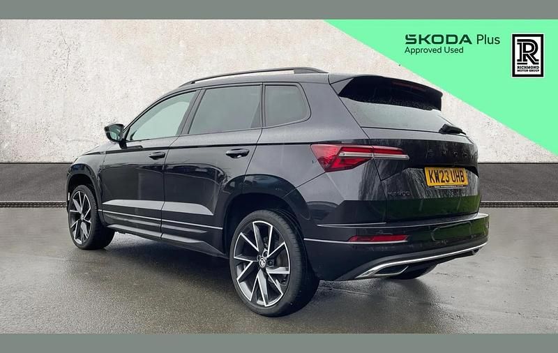 Used Skoda Karoq SportLine 150 HP (110 kW) 2023 Black SUV