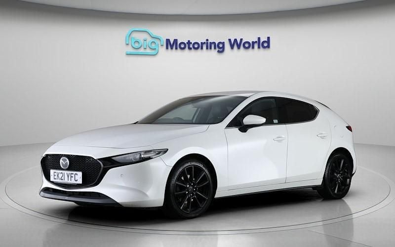 Used Mazda 3 Inclusive 179 HP (131 kW) 2021 White Hatchback