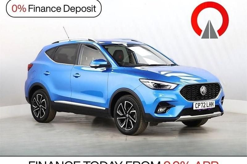 Used MG ZS Exclusive 106 HP (77 kW) 2023 Blue SUV