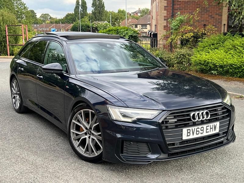 Used Audi A6 Black Edition 2019 Blue Estate
