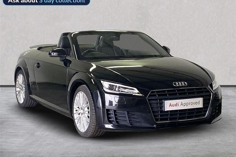 Black Used 2018 Audi TT Sport Cabriolet | £14,751 (Good price) - Image 1/4
