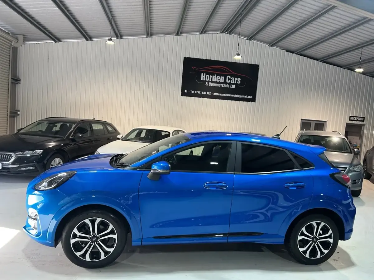 Used Ford Puma Titanium 125 HP (91 kW) 2022 Blue SUV