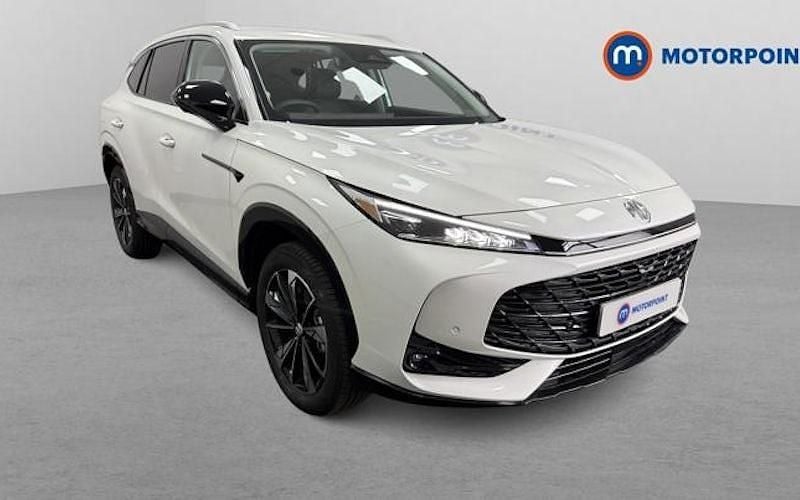 White New 2025 MG HS Trophy SUV | £22,599 (Fair price) - Image 1/4