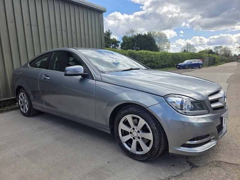 Begagnad Mercedes C220 Executive 2015 Silver Sportkupé