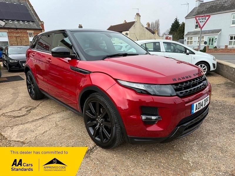Used Land Rover Range Rover evoque Dynamic 188 HP (138 kW) 2014 Red SUV