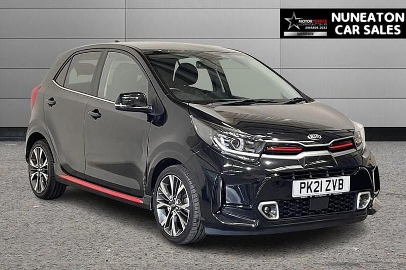 Black Used 2021 Kia Picanto GT-Line Hatchback | £10,600 (Fair price) - Image 1/1