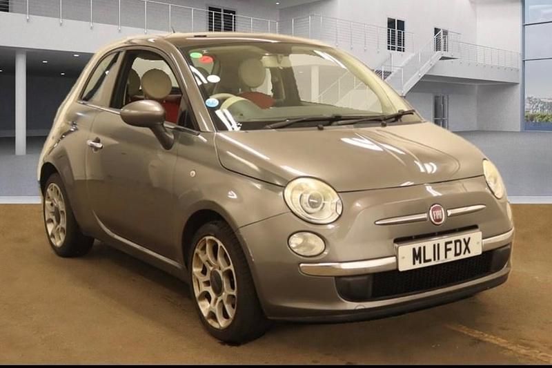 Grey Used 2011 Fiat 500 Lounge Hatchback | £1,595 (Fair price) - Image 1/1