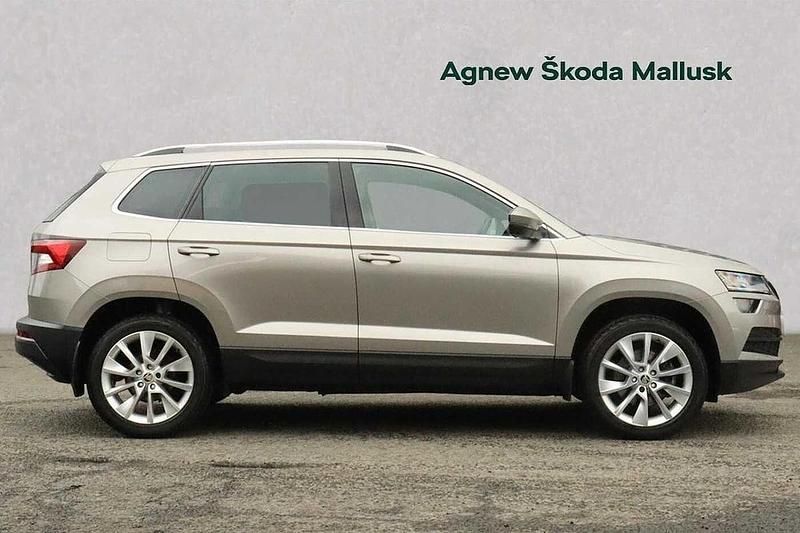 Used Skoda Karoq 110 HP (80 kW) 2018 Cappuccino beige metallic SUV