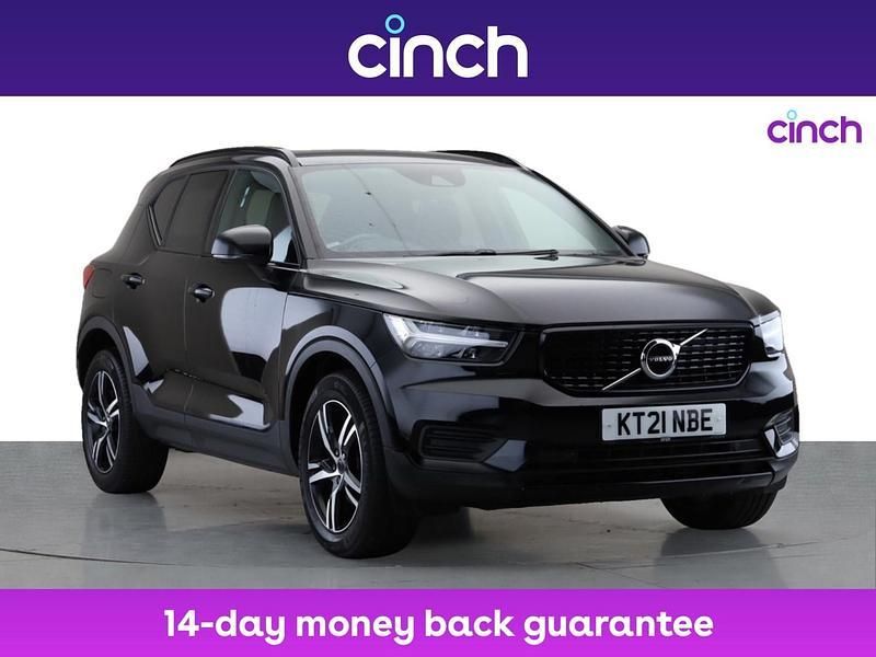 Black Used 2021 Volvo XC40 R-Design SUV | £22,449 (Fair price) - Image 1/3