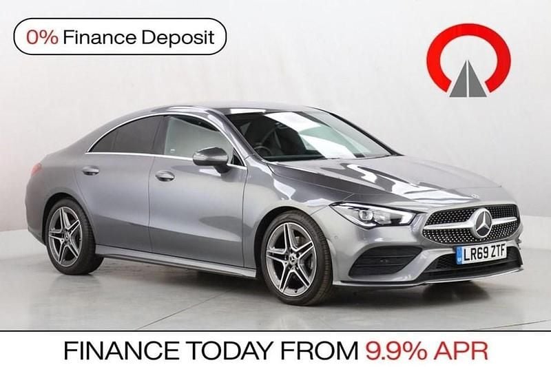 Used Mercedes CLA180 AMG line 136 HP (100 kW) 2019 Grey Sedan