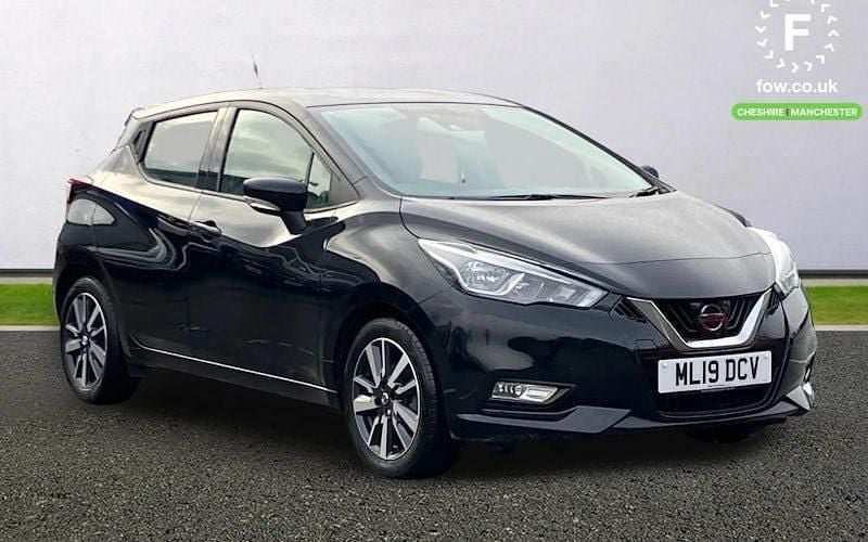 Black Used 2019 Nissan Micra Acenta Hatchback | £9,599 (Fair price) - Image 1/4