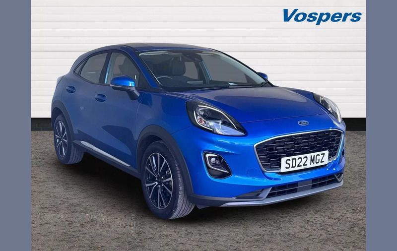 Blue Used 2022 Ford Puma Titanium SUV | £17,595 (Good price) - Image 1/3