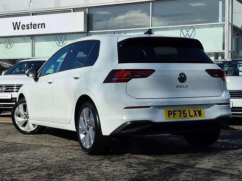 New VW Golf VIII Match 115 HP (84 kW) 2025 White Hatchback