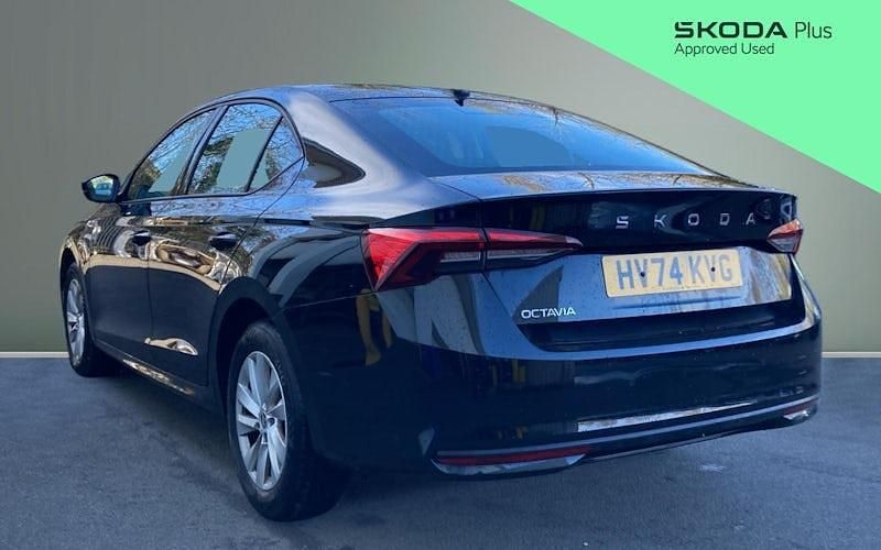 Used Skoda Octavia SE Technology 150 HP (110 kW) 2024 Black Hatchback