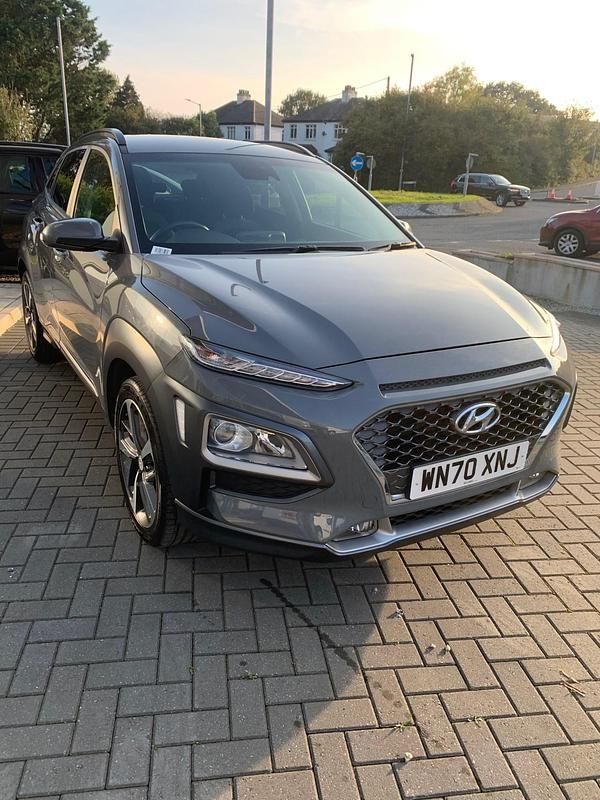 Grey Used 2020 Hyundai Kona Premium SUV | £9,995 (Good price) - Image 1/4