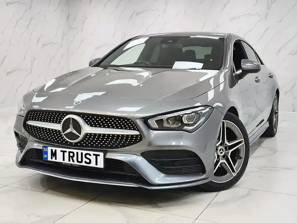 Used Mercedes CLA180 AMG line 136 HP (100 kW) 2021 Grey Sedan