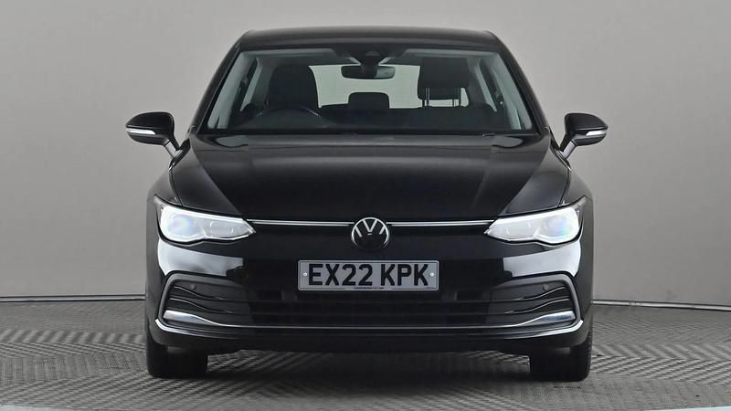 Used VW Golf VIII Style 130 HP (95 kW) 2022 Black Hatchback