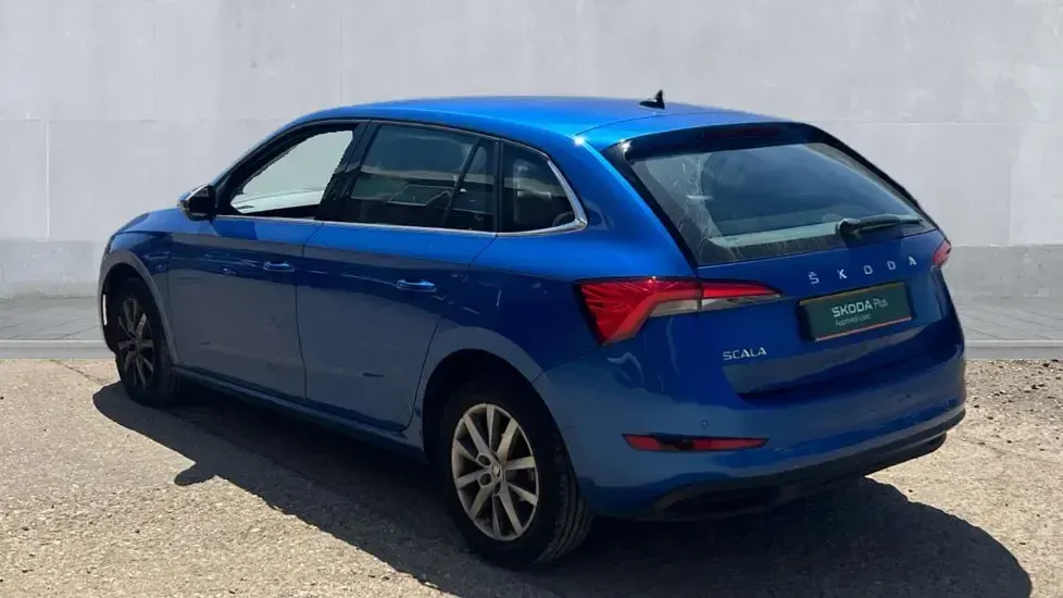 Used Skoda Scala SE Technology 150 HP (110 kW) 2022 Race blue Hatchback