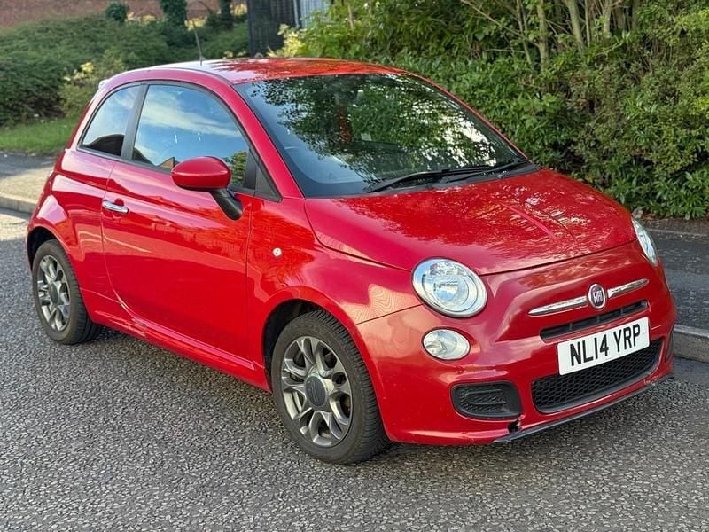 Red Used 2014 Fiat 500 S Hatchback | £2,250 (Super price) - Image 1/4