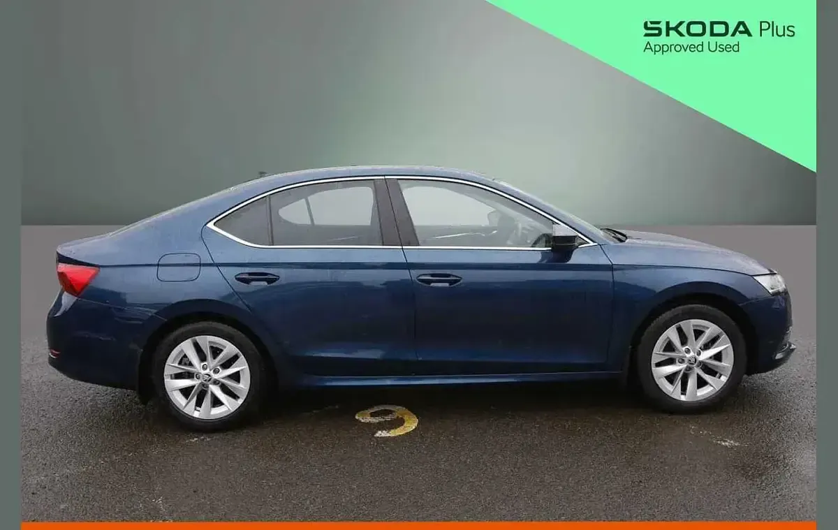 Begagnad Skoda Octavia SE L 150 HK (110 kW) 2022 Blå Halvkombi