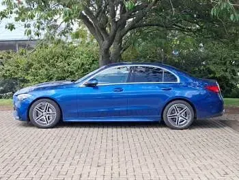 Used Mercedes C200 AMG line 204 HP (150 kW) 2025 Blue Sedan
