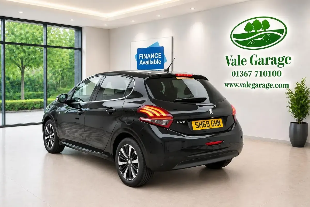Used Peugeot 208 2019 Black Hatchback