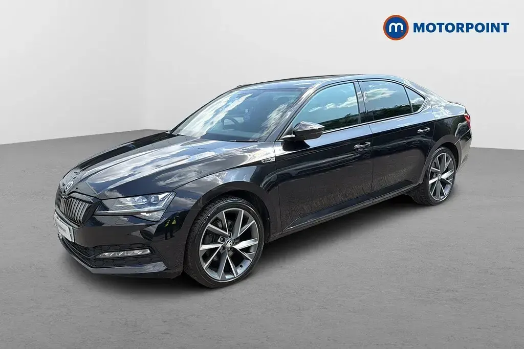 Used Skoda Superb SportlinePlus 2023 Black Hatchback