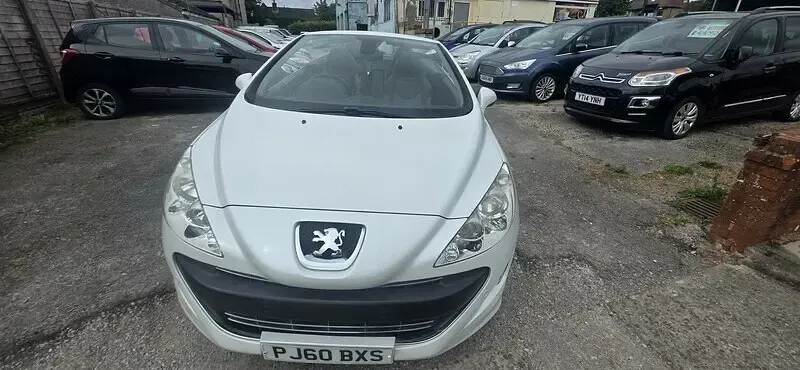Used Peugeot 308 CC GT 2010 White Cabriolet