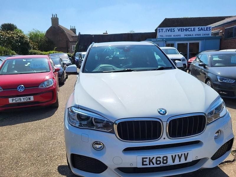 Used BMW X5 M Sport 258 HP (189 kW) 2018 White SUV