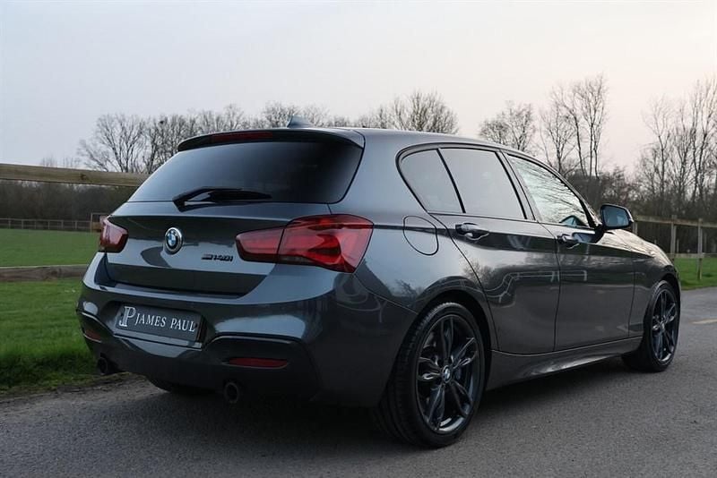 Used BMW M140 M Sport 340 HP (250 kW) 2018 Grey Hatchback