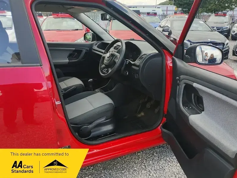 Used Skoda Fabia 2010 Red