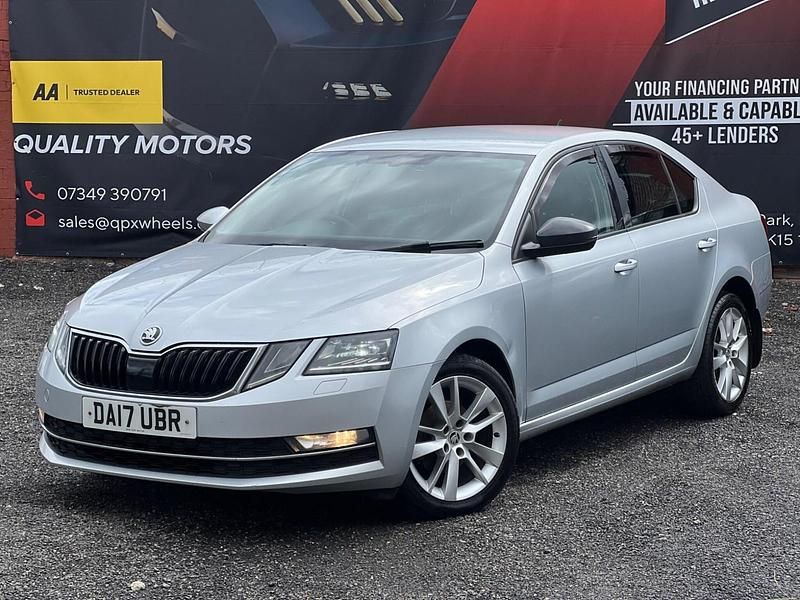 Used Skoda Octavia SE L 115 HP (84 kW) 2017 Silver Hatchback