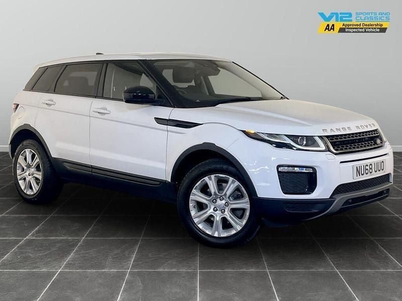 White Used 2018 Land Rover Range Rover evoque SE SUV | £11,495 (Good price) - Image 1/2