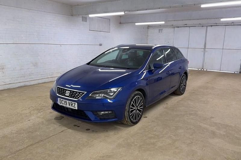 Blue Used 2019 Seat Leon ST XCELLENCE Lux Estate | £7,195 (Good price) - Image 1/1