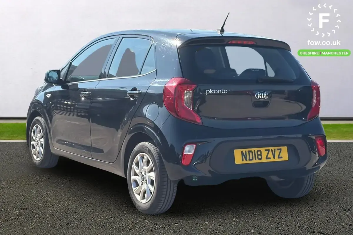 Used Kia Picanto Air 83 HP (61 kW) 2018 Black Hatchback