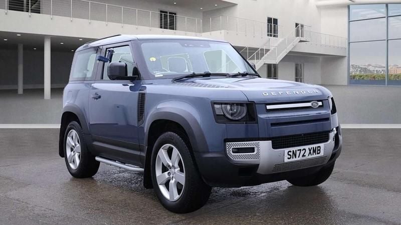 Blue Used 2022 Land Rover Defender HSE Estate | £52,490 (Good price) - Image 1/3